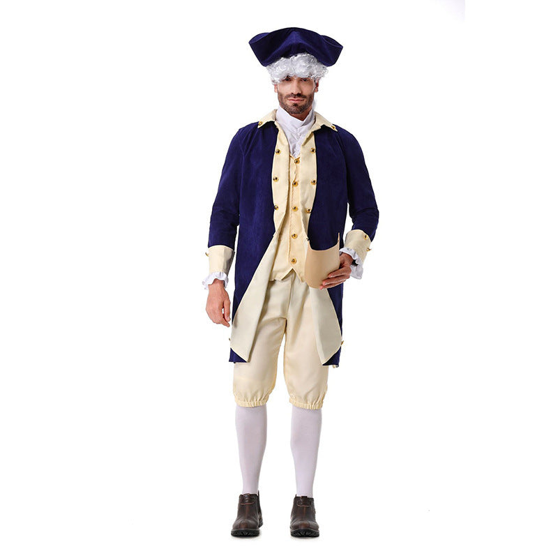 Boys historical costume with tailcoat and tricorn Chichicherry
