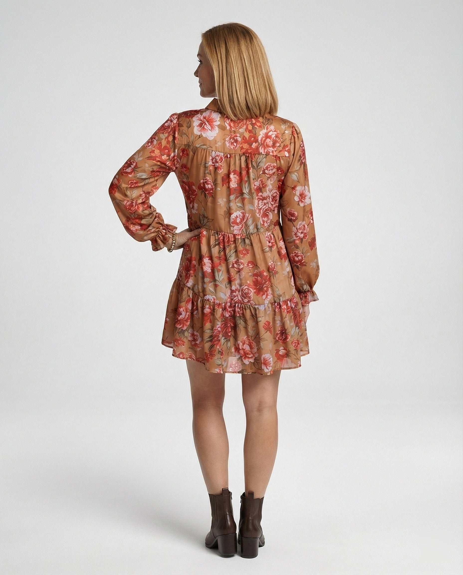Women Leisure Dress Tunic Mini