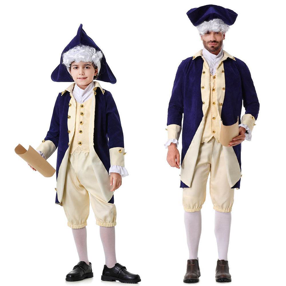 Unisex Historical Costume with Elegant Details Chichicherry