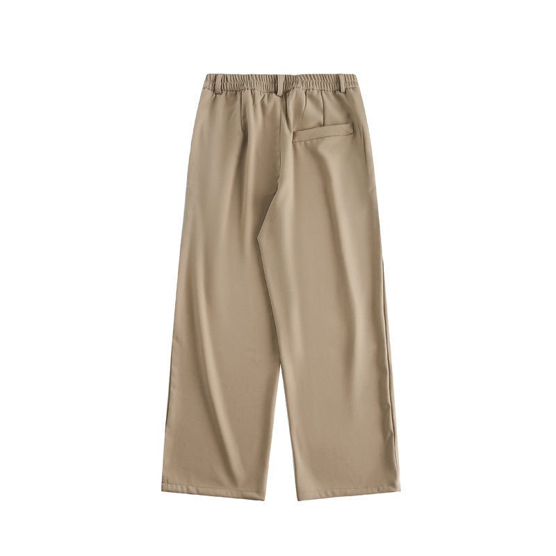 Ladies wide high-waisted trousers with pleats and wide leg Chichicherry