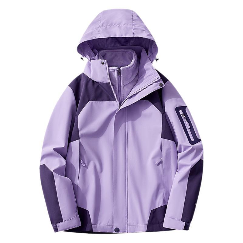 Ladies Multifunctional Trekking Softshell Jacket with removable fleece lining and hood Chichicherry
