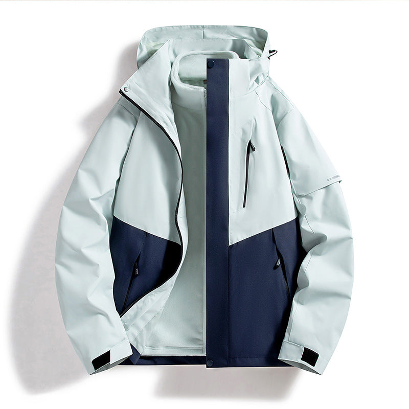 Women's weatherproof softshell ski jacket with fleece lining and hood Chichicherry