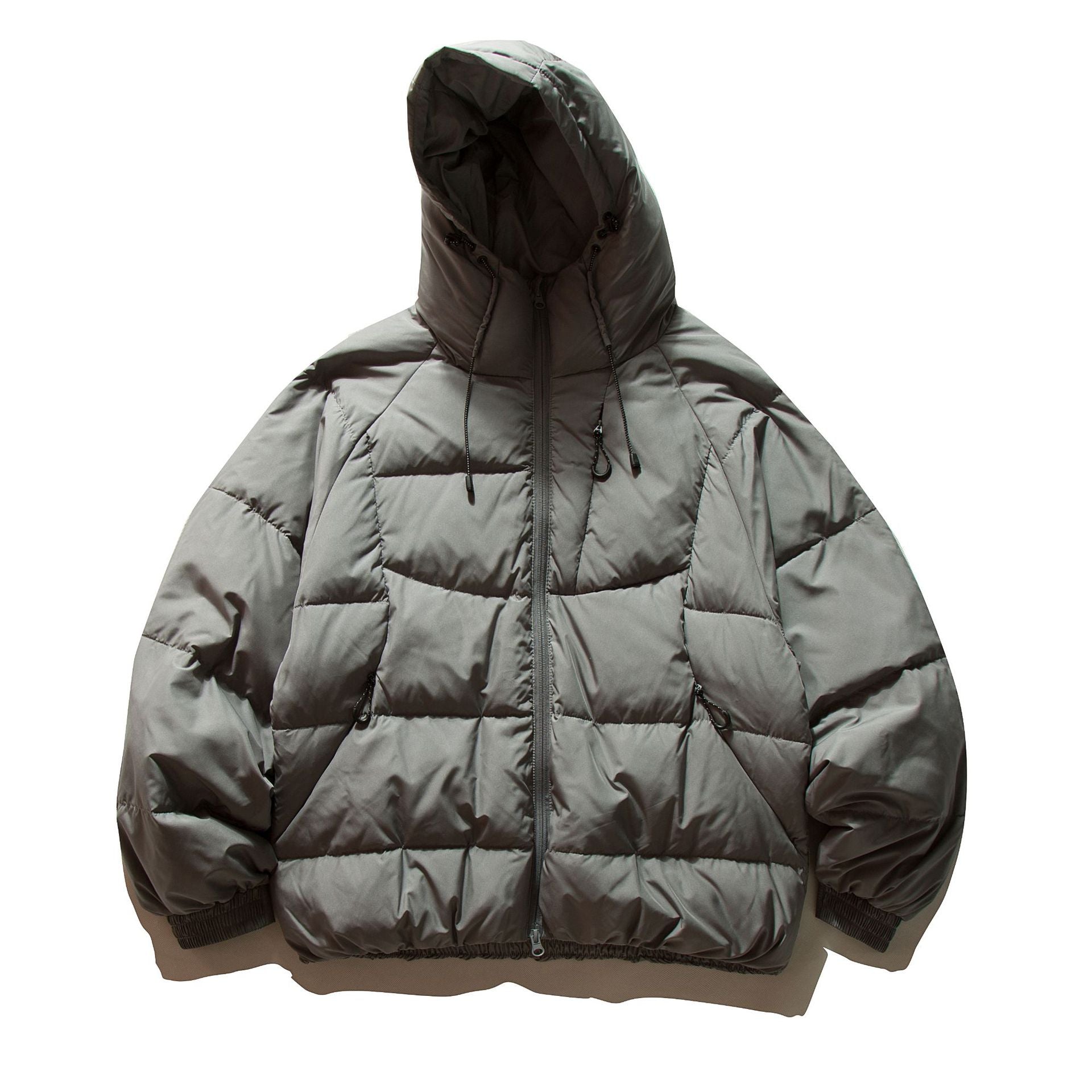 Men's Voluminous Padded Jacket with Thermo Insulation and High Hood Chichicherry