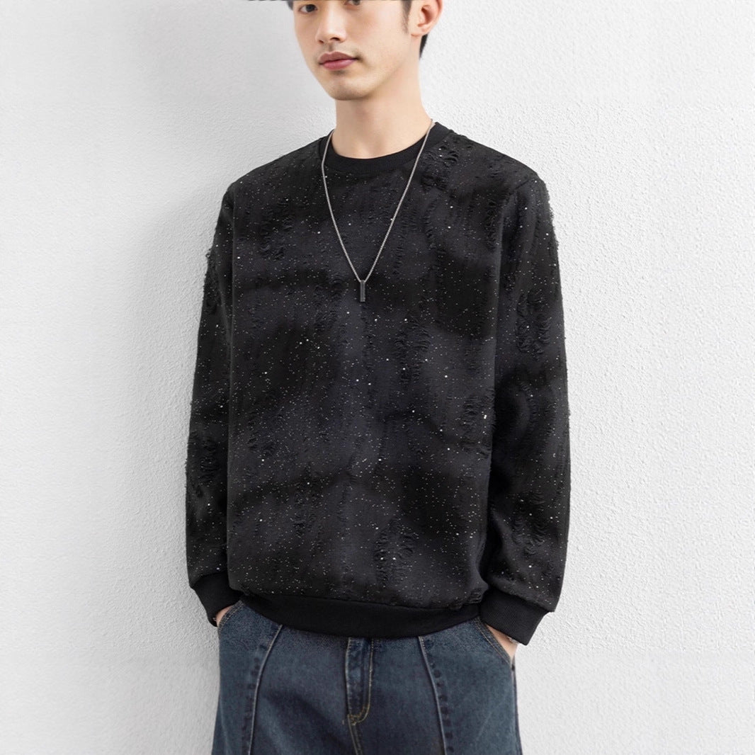 Men's Urban Sweatshirt with Sparkling Design Chichicherry