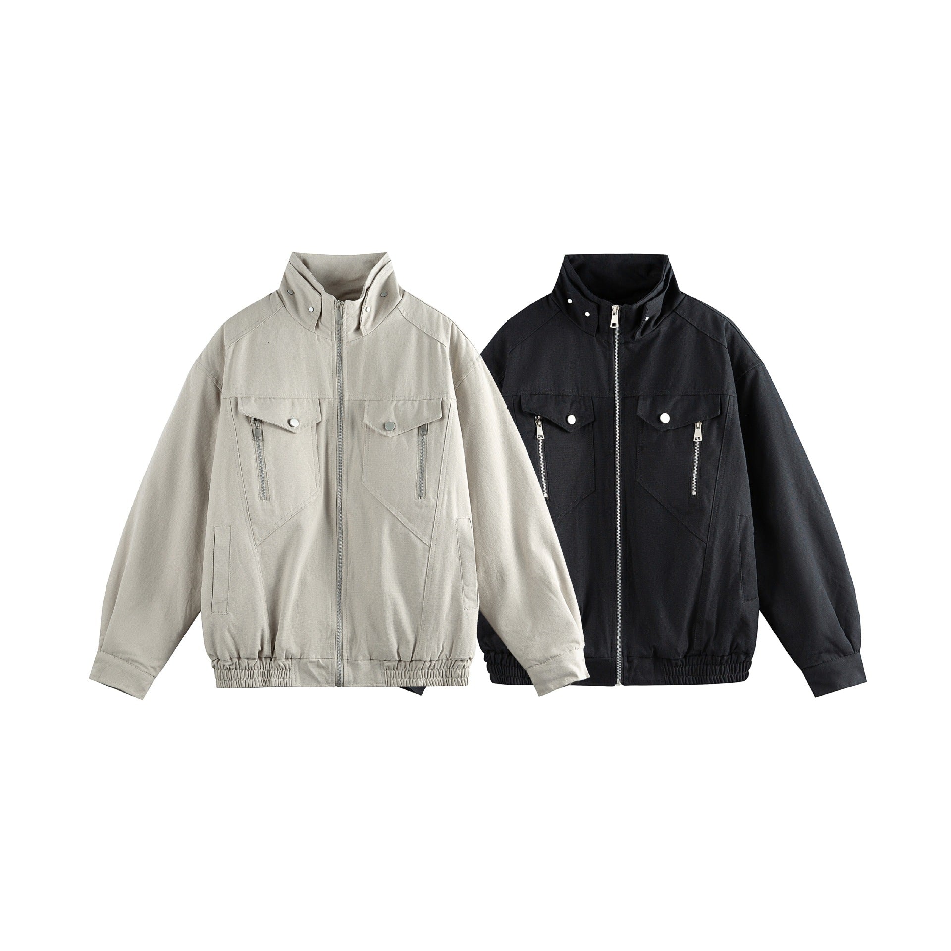 Unisex Boxy-Fieldblouson with reinforced chest pockets and elastic hem Chichicherry