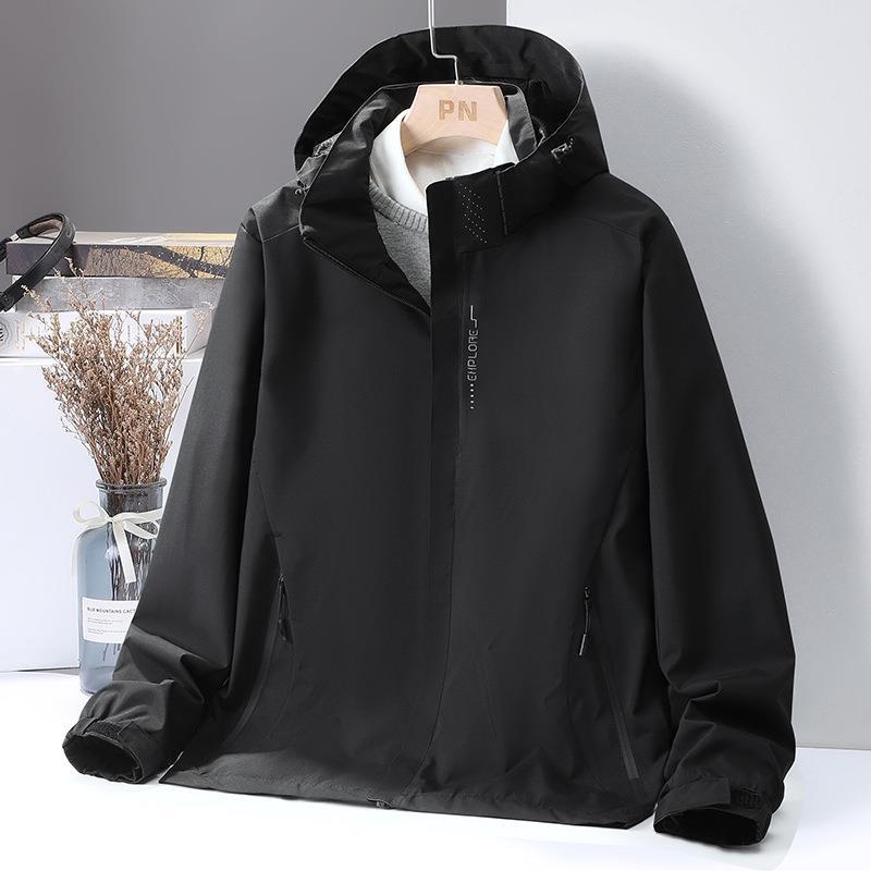 Women's lightweight water-repellent hooded jacket with breathable membrane and concealed zipper Chichicherry