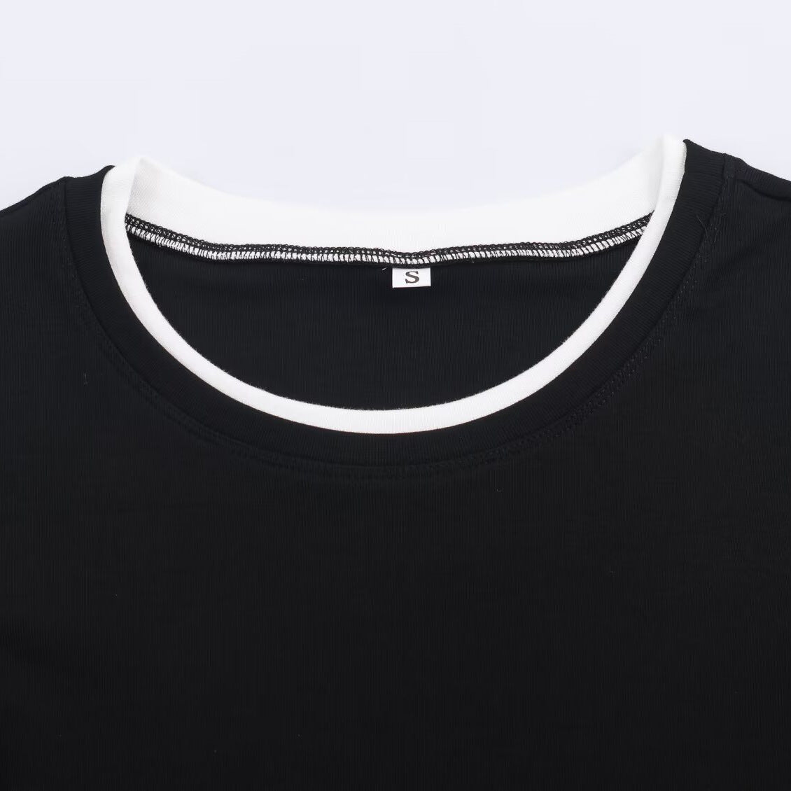 Women's Casual Long Sleeve Layering Shirt with Double Layer Hem and Set-in Cuffs Chichicherry