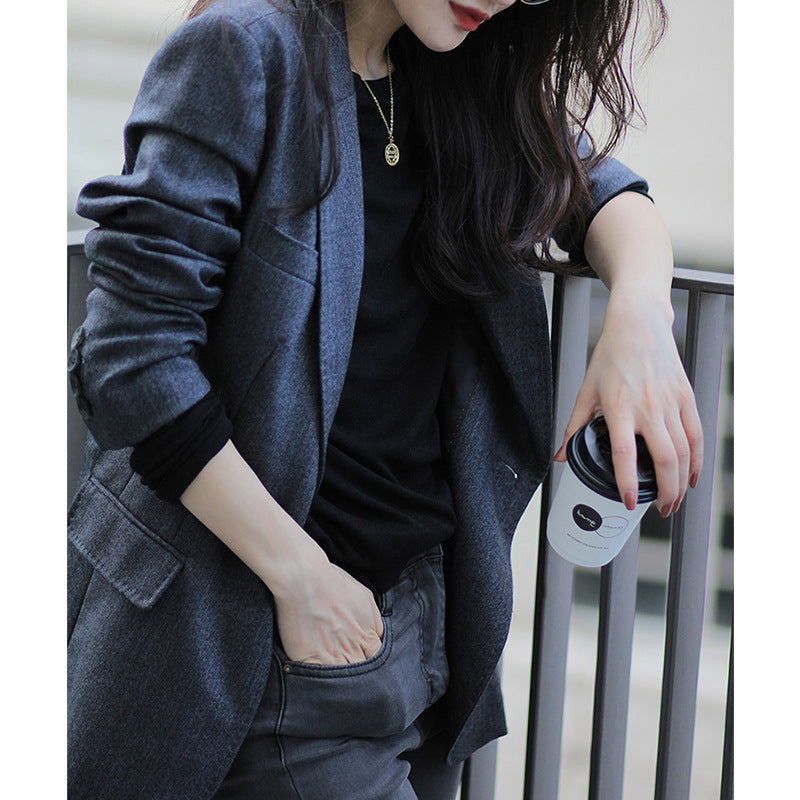 Women's elegant blazer jacket made of high-quality fabric Chichicherry