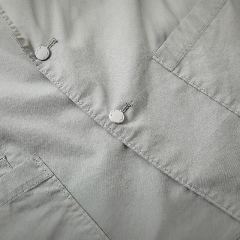 Men's lightweight unstructured blazer with patch pockets Chichicherry