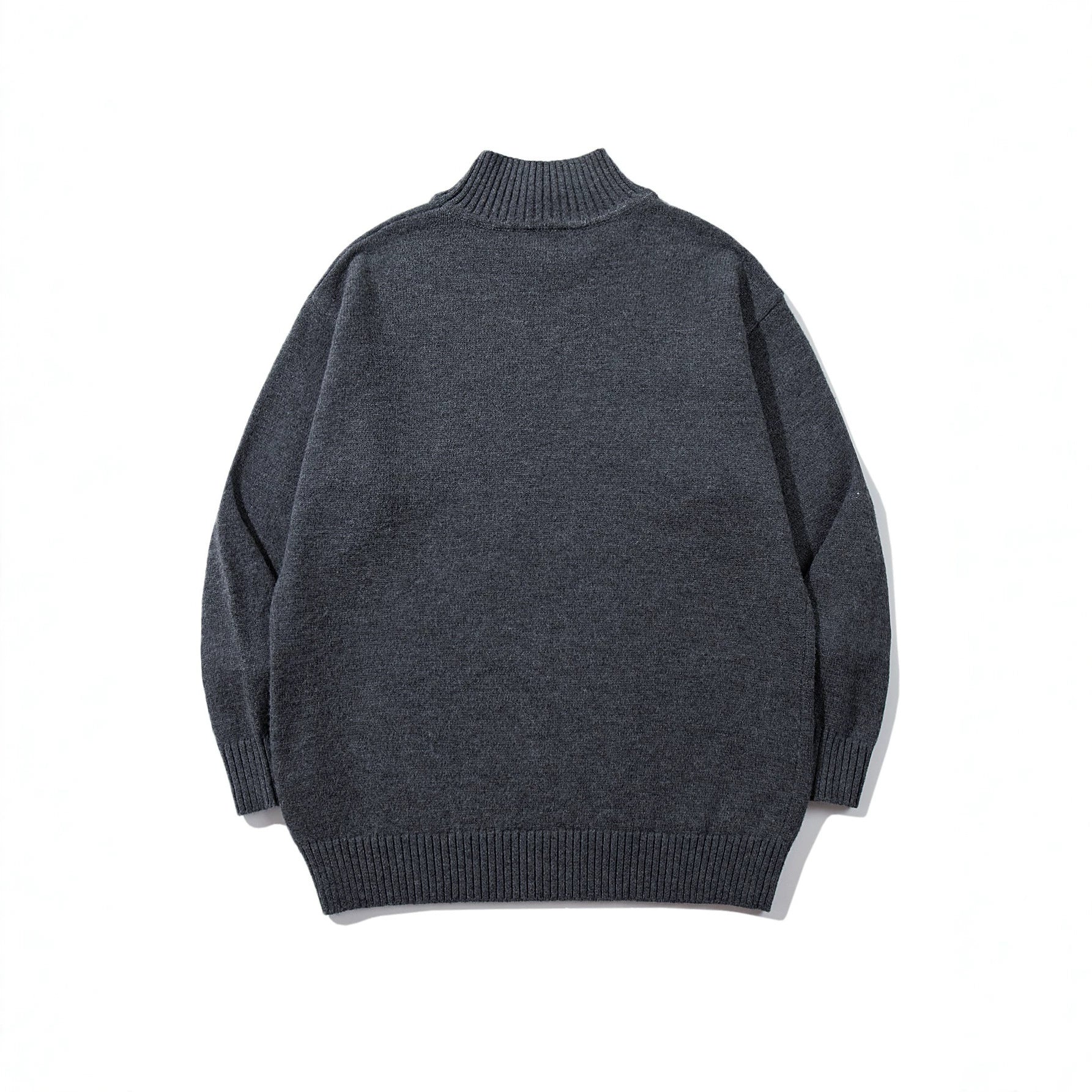 Unisex Oversize-Troyer-Pullover with short standing collar and wide ribbed cuffs Chichicherry