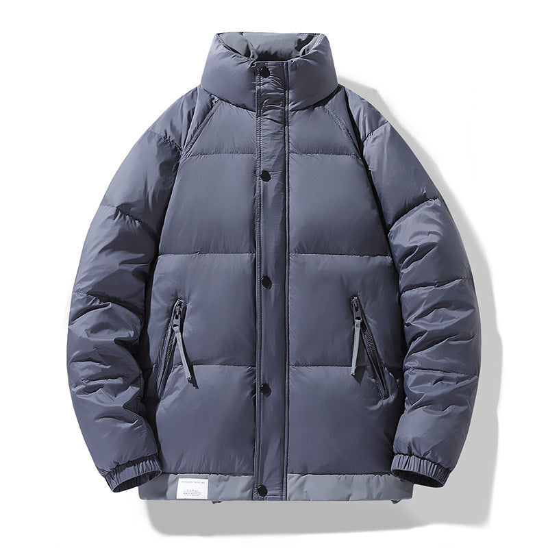 Men's padded jacket with high collar and windproof, water-repellent insulation Chichicherry