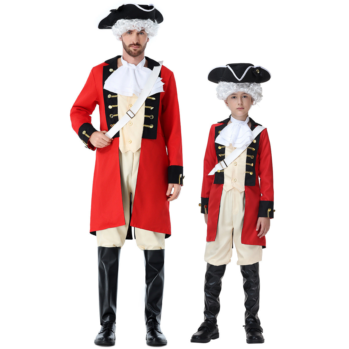Men's Historical Soldier Costume with detailed Chichicherry coat and accessories Chichicherry