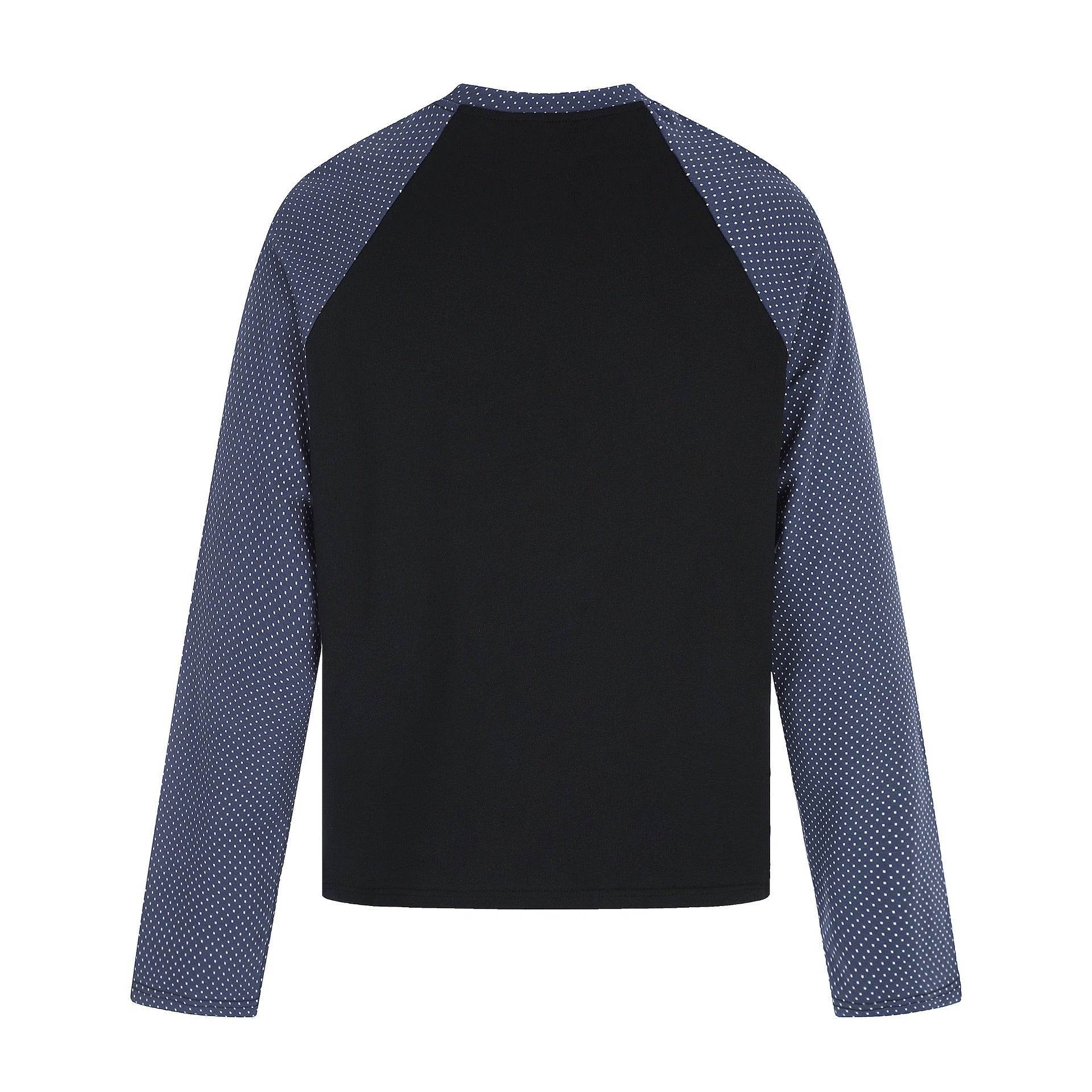 Women’s long sleeve shirt with raglan sleeves, decorative bow print and soft cotton blend Chichicherry