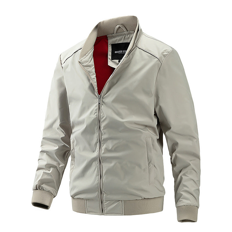 Men's water-repellent lightweight bomber jacket with breathable mesh inner lining Chichicherry