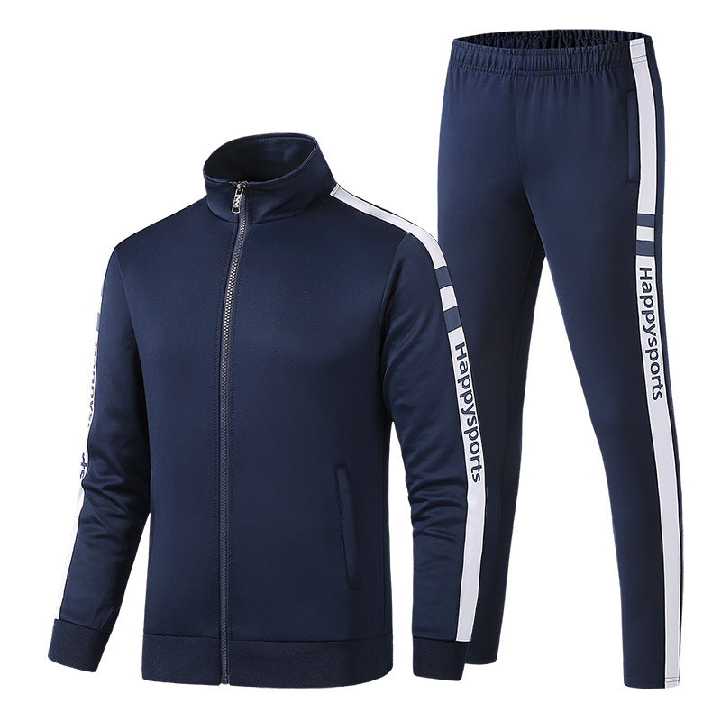 Women's sporty training set with zip jacket and contrast track pants Chichicherry
