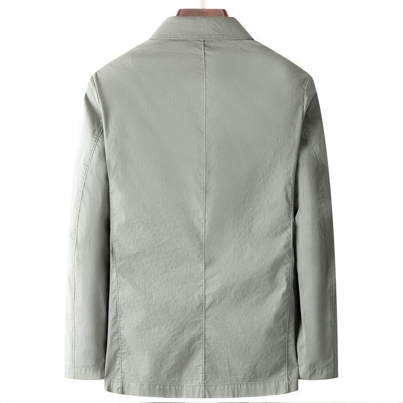 Men's lightweight unstructured blazer with patch pockets Chichicherry