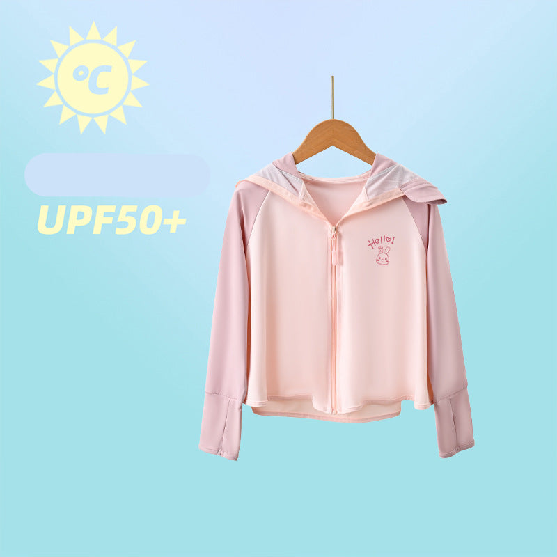 Women's sporty UV protection jacket with hood Chichicherry
