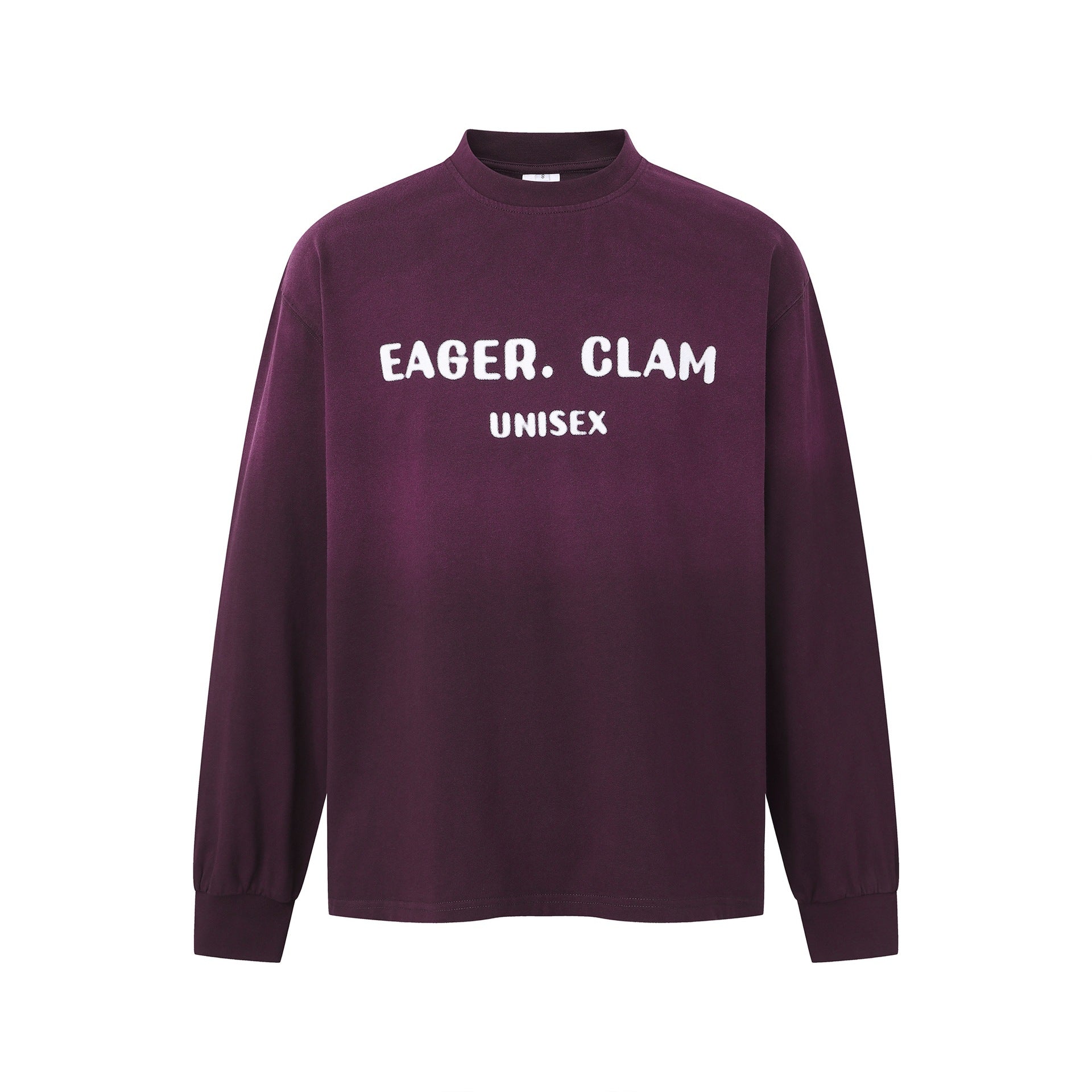 Unisex Oversized Sweatshirt with Mock Neck and Statement Print Chichicherry