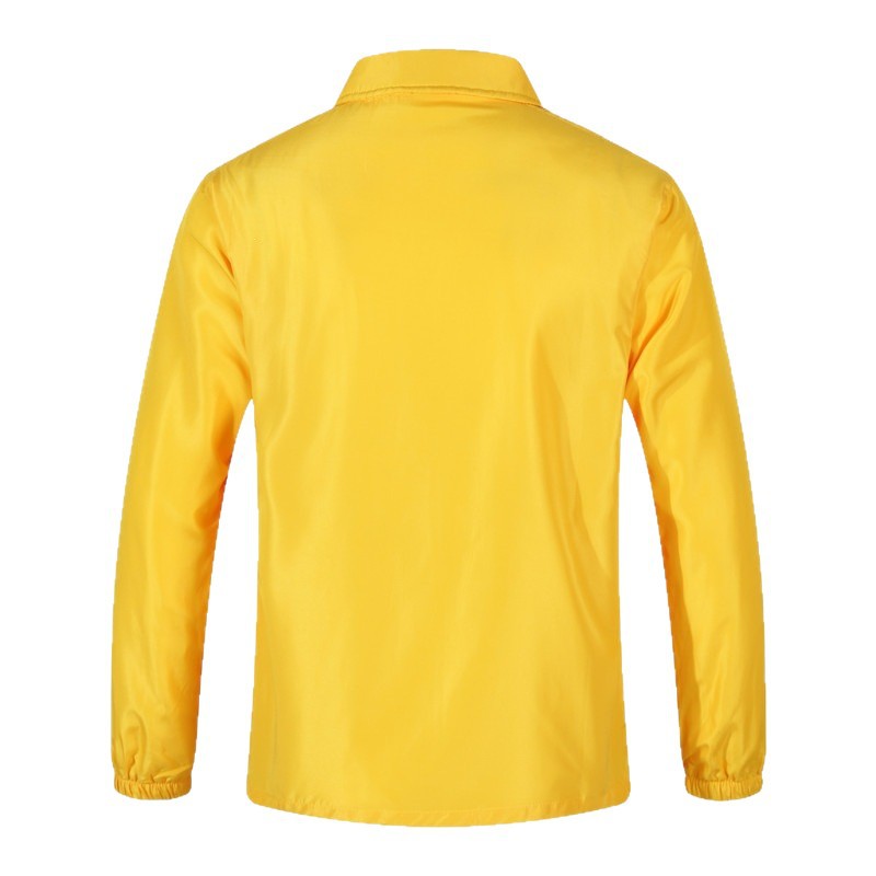 Men's Lightweight Windbreaker with Mesh Lining, Stand Collar & Elastic Hem Chichicherry