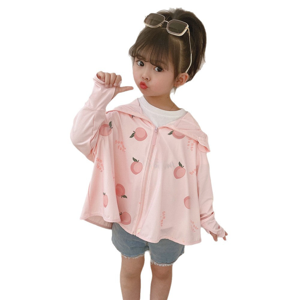 Boys functional UV protection jacket with hood Chichicherry
