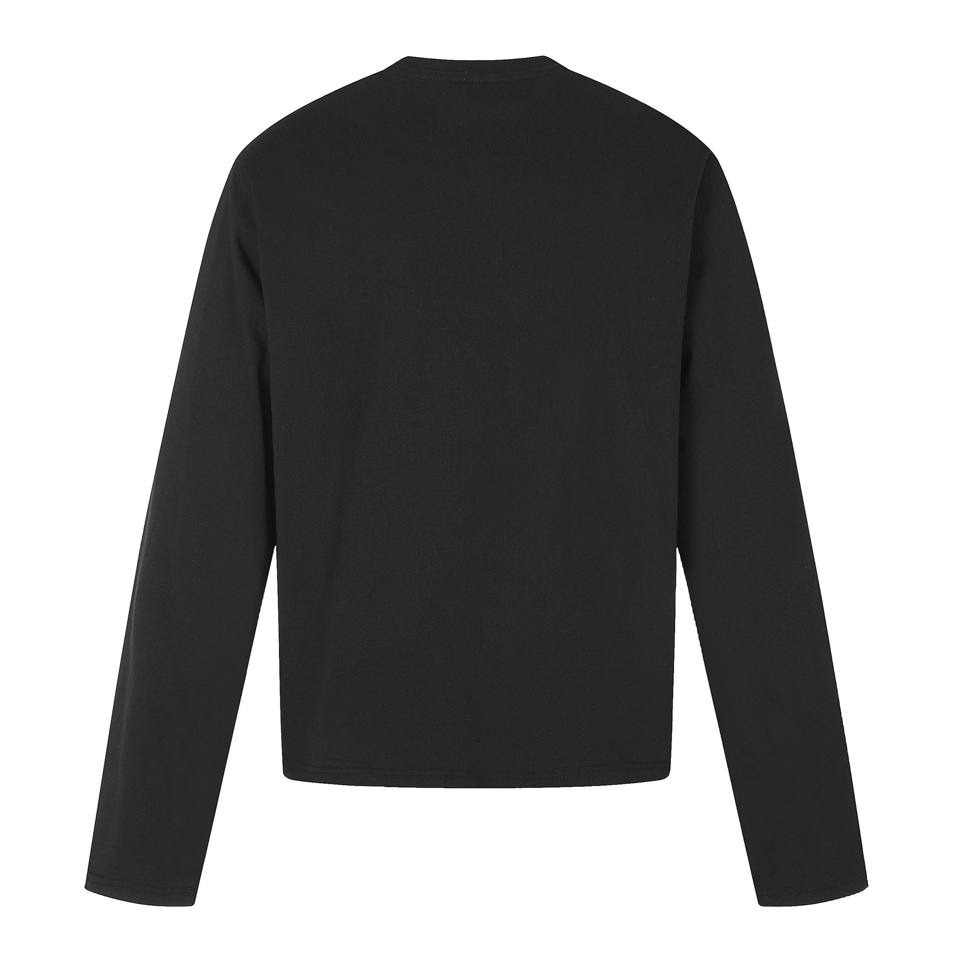 Men's long sleeve shirt made of soft cotton blend with distressed flag print Chichicherry