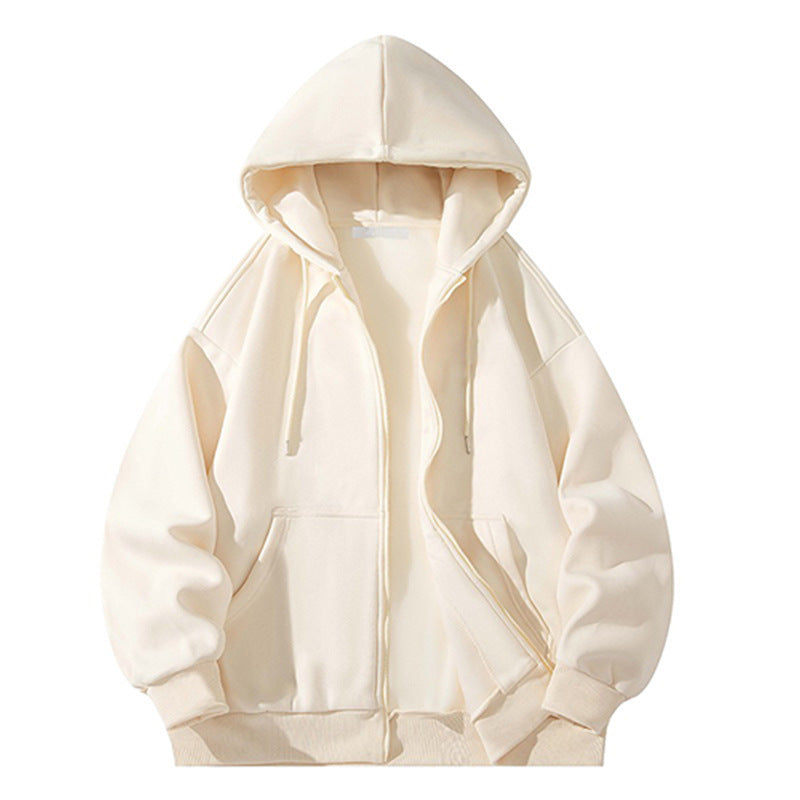 Men's Oversize Zip-Up Hoodie made of heavy sweatshirt quality with kangaroo pockets Chichicherry
