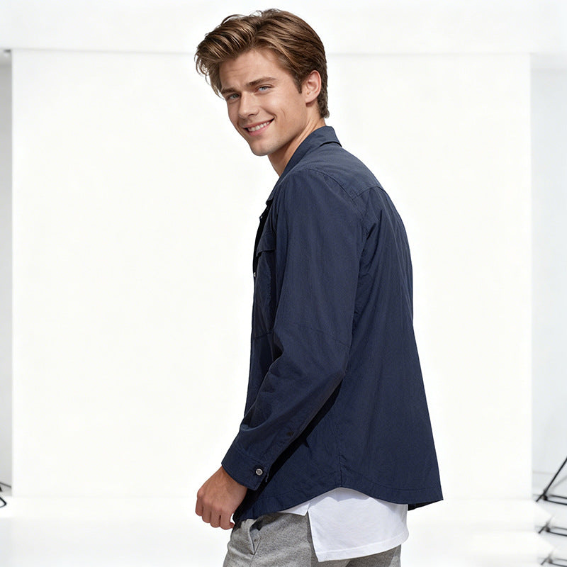 Men's multifunctional overshirt made of technical microfiber Chichicherry