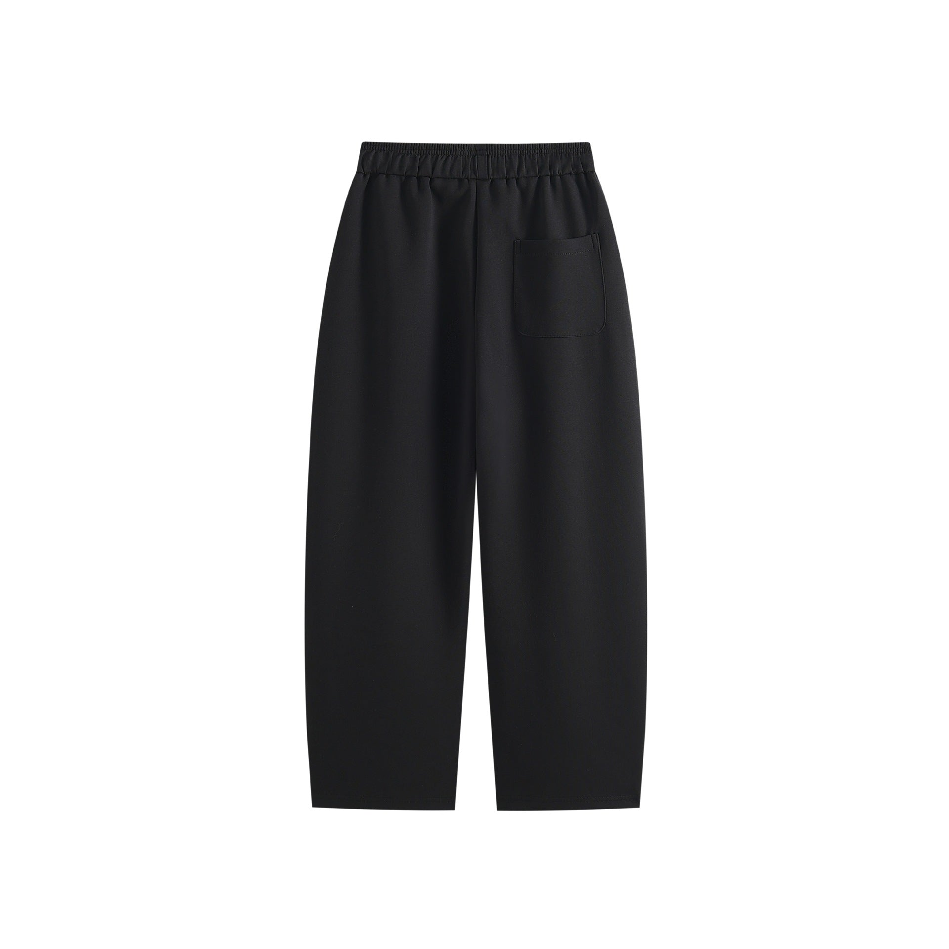 Women's Loose Jogging Pants made of Cotton Blend with Elastic Drawstring Waistband Chichicherry