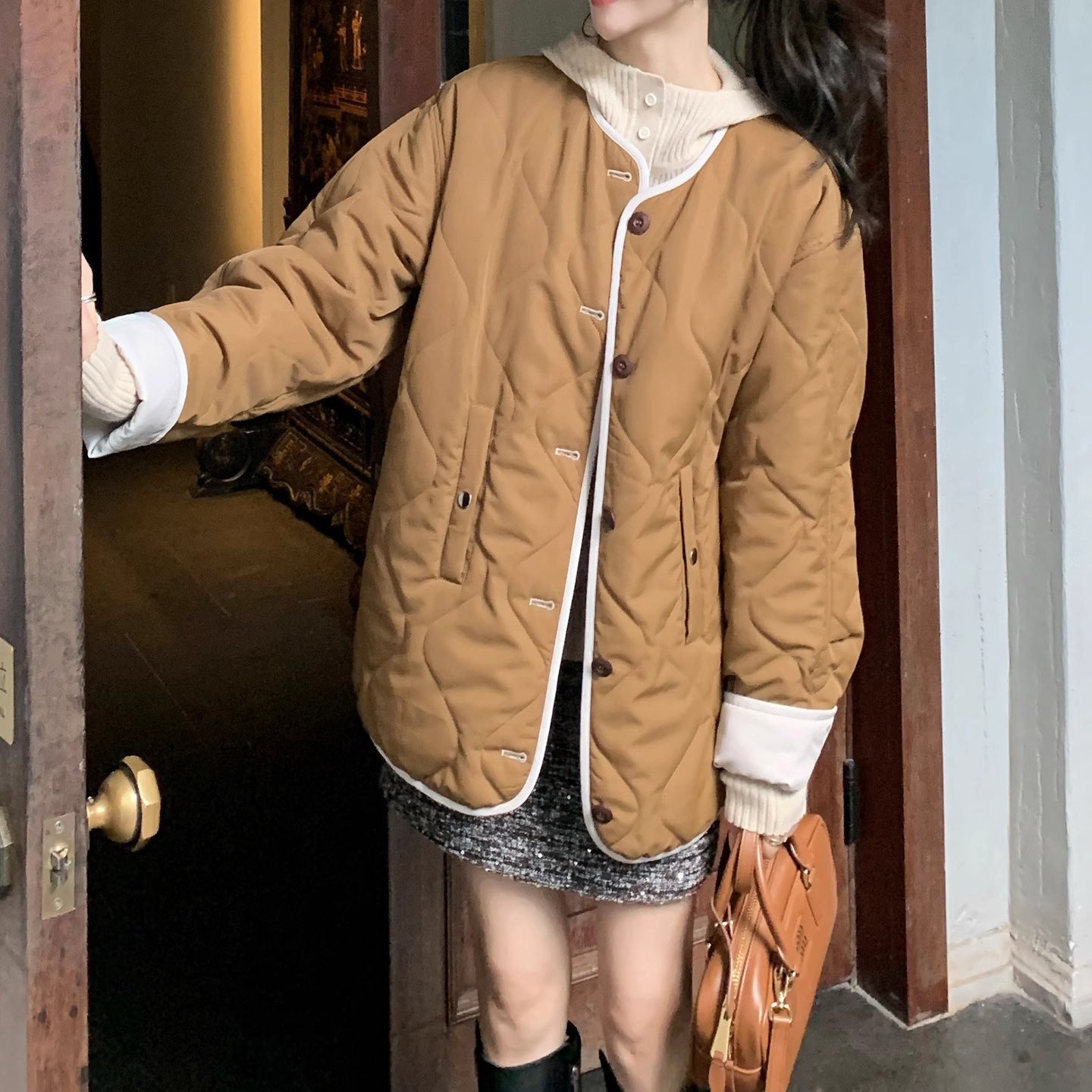 Women Comfortable Oversized Jacket Chichicherry