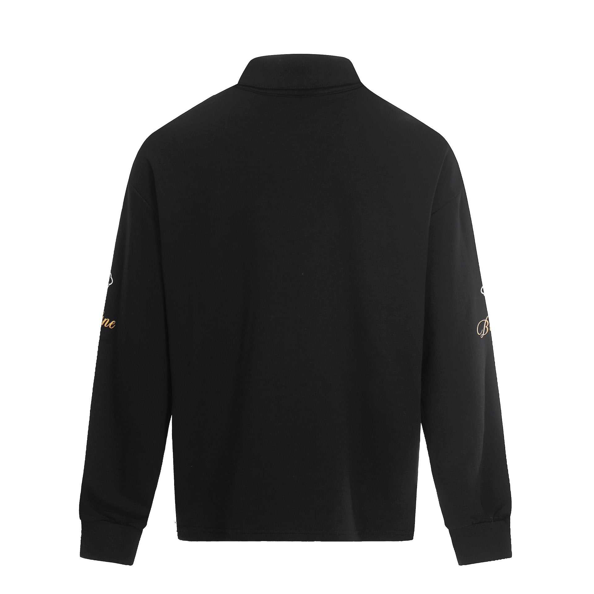 Unisex rugby polo shirt with kent collar, logo prints and oversized cut Chichicherry