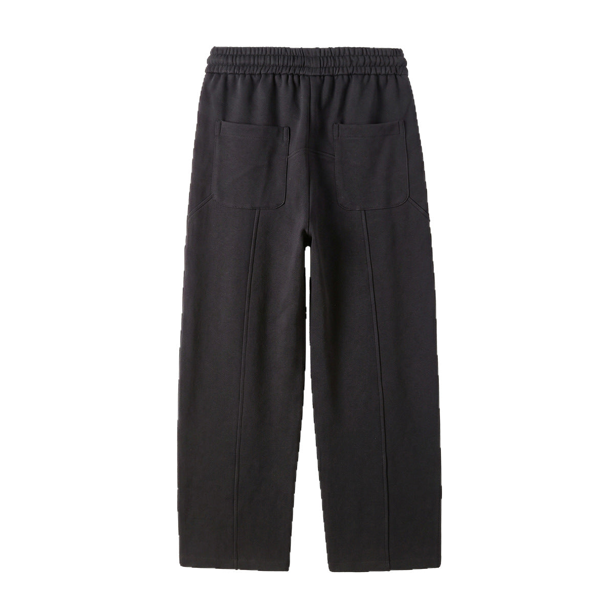 Men's loosely cut joggers with drawstring, decorative seams, and side pockets Chichicherry