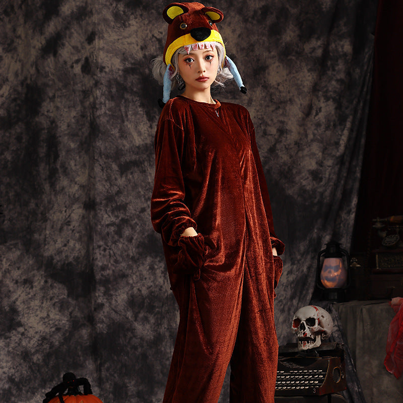 Women Animal Costume made of soft fleece fabric Chichicherry
