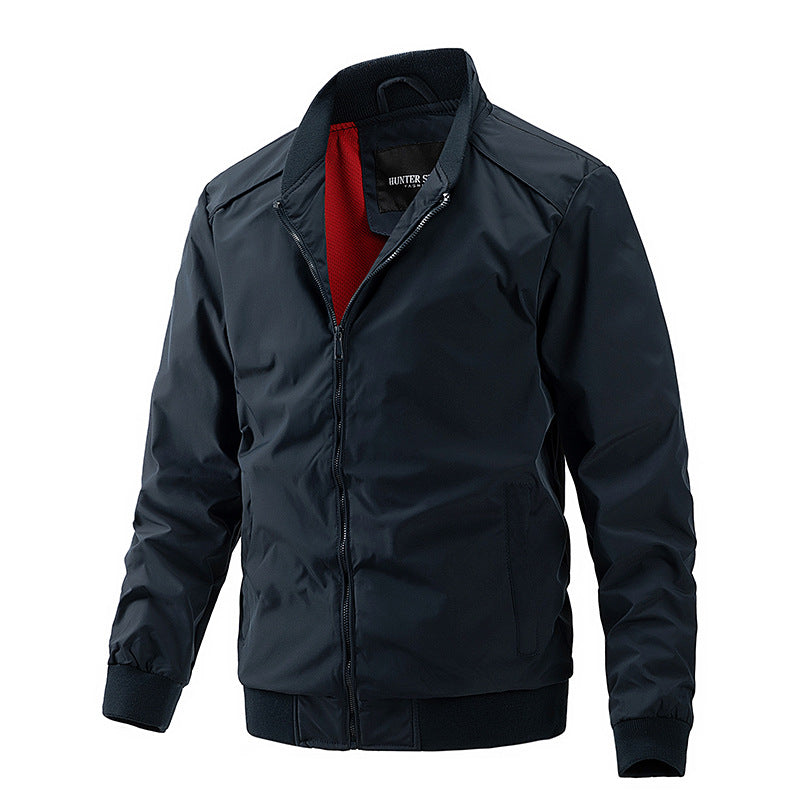 Men's water-repellent lightweight bomber jacket with breathable mesh inner lining Chichicherry