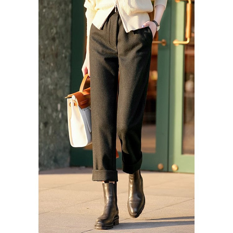 Women's Comfortable and Stylish Fabric Trousers Chichicherry