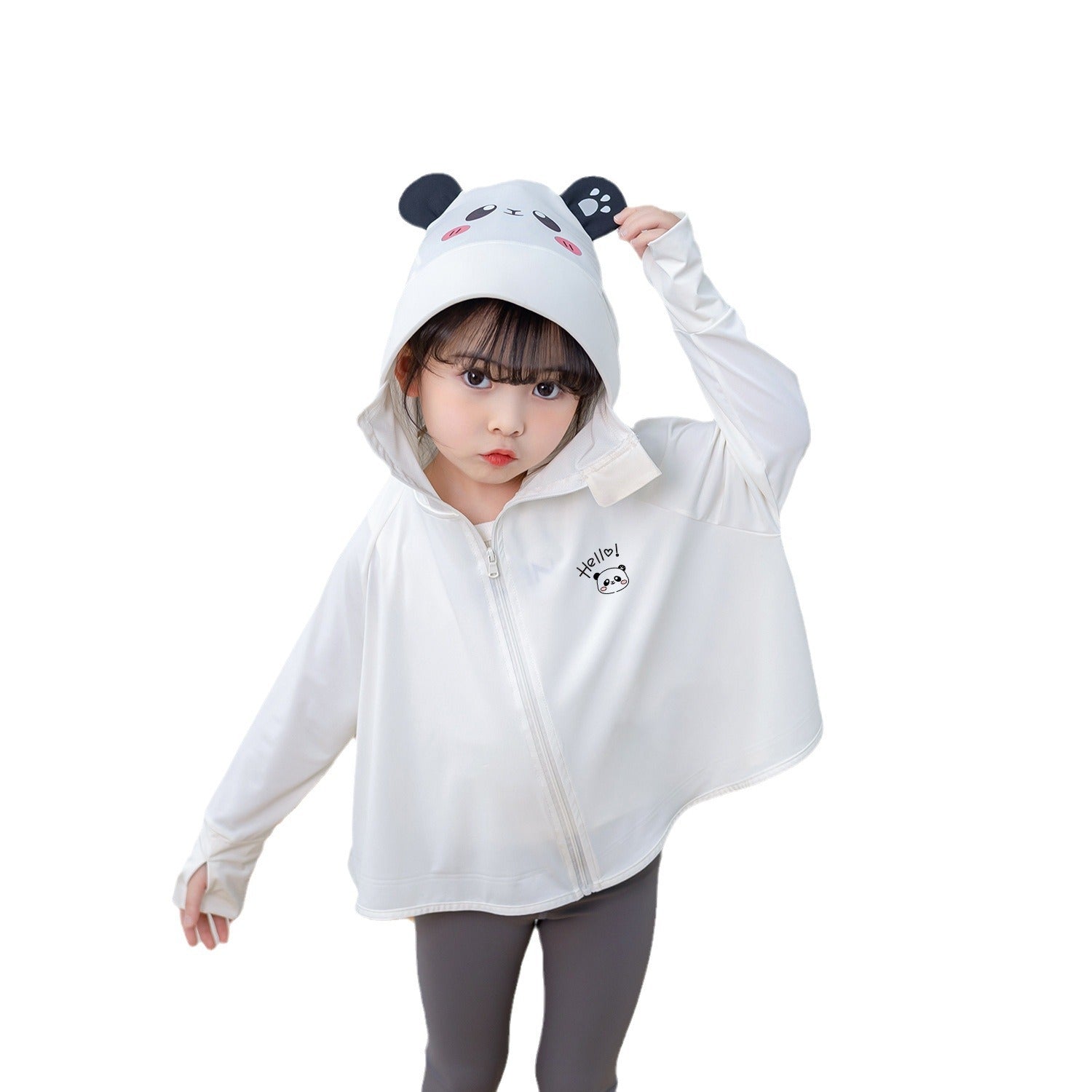 Women's lightweight UV protection jacket with practical hood Chichicherry