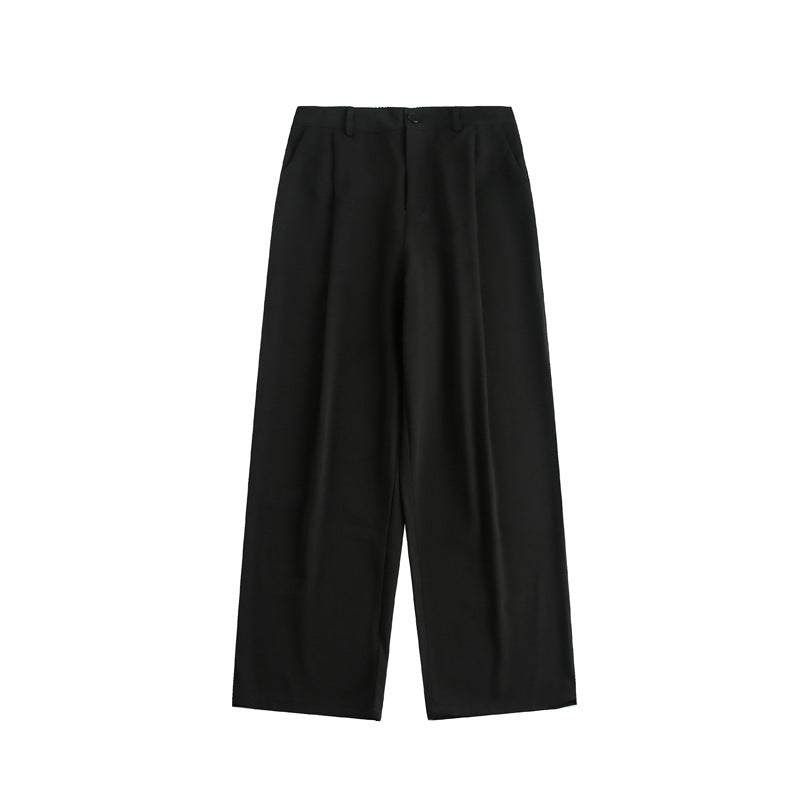 Ladies wide high-waisted trousers with pleats and wide leg Chichicherry
