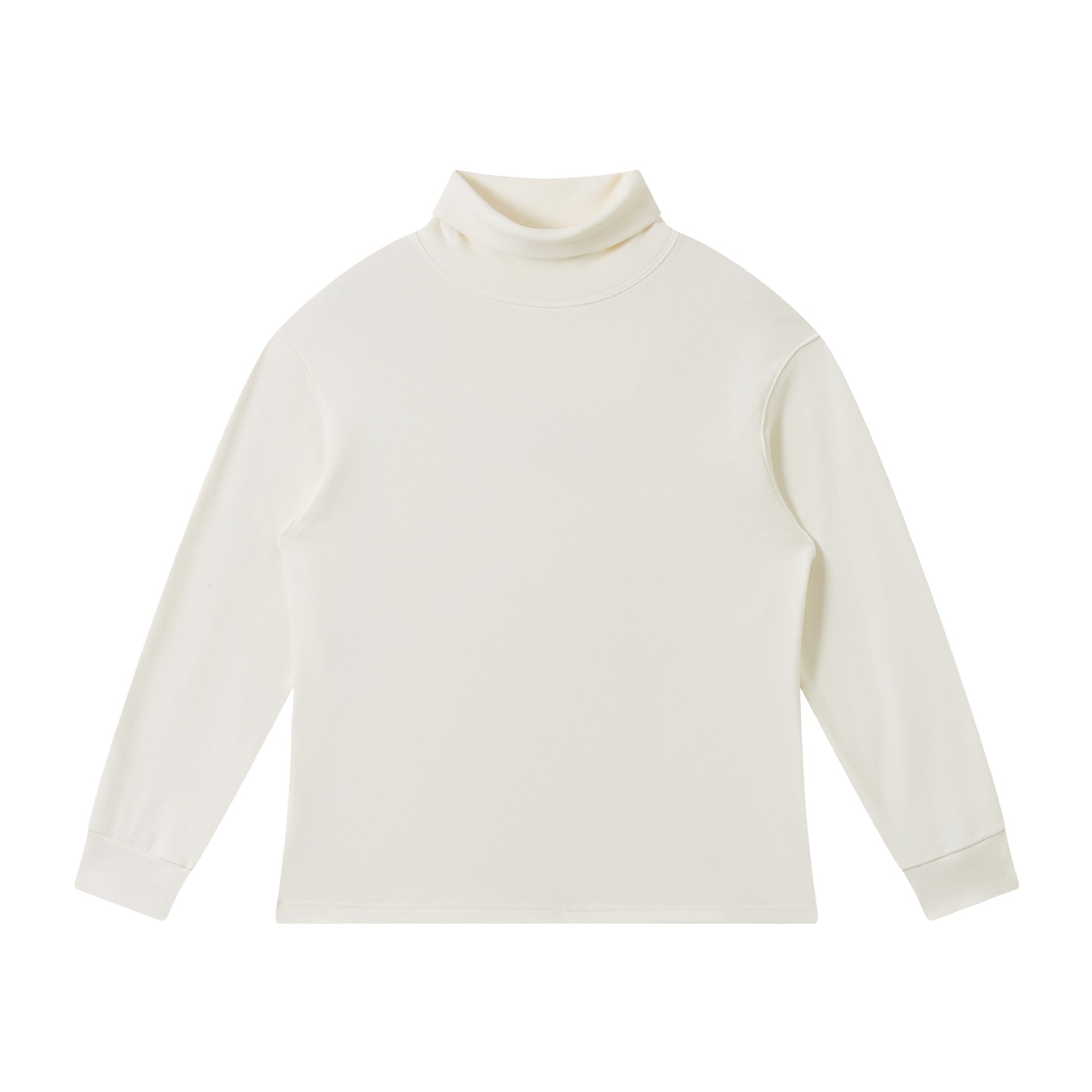 Women's fine-structured turtleneck sweater made of cotton blend with raglan sleeves Chichicherry