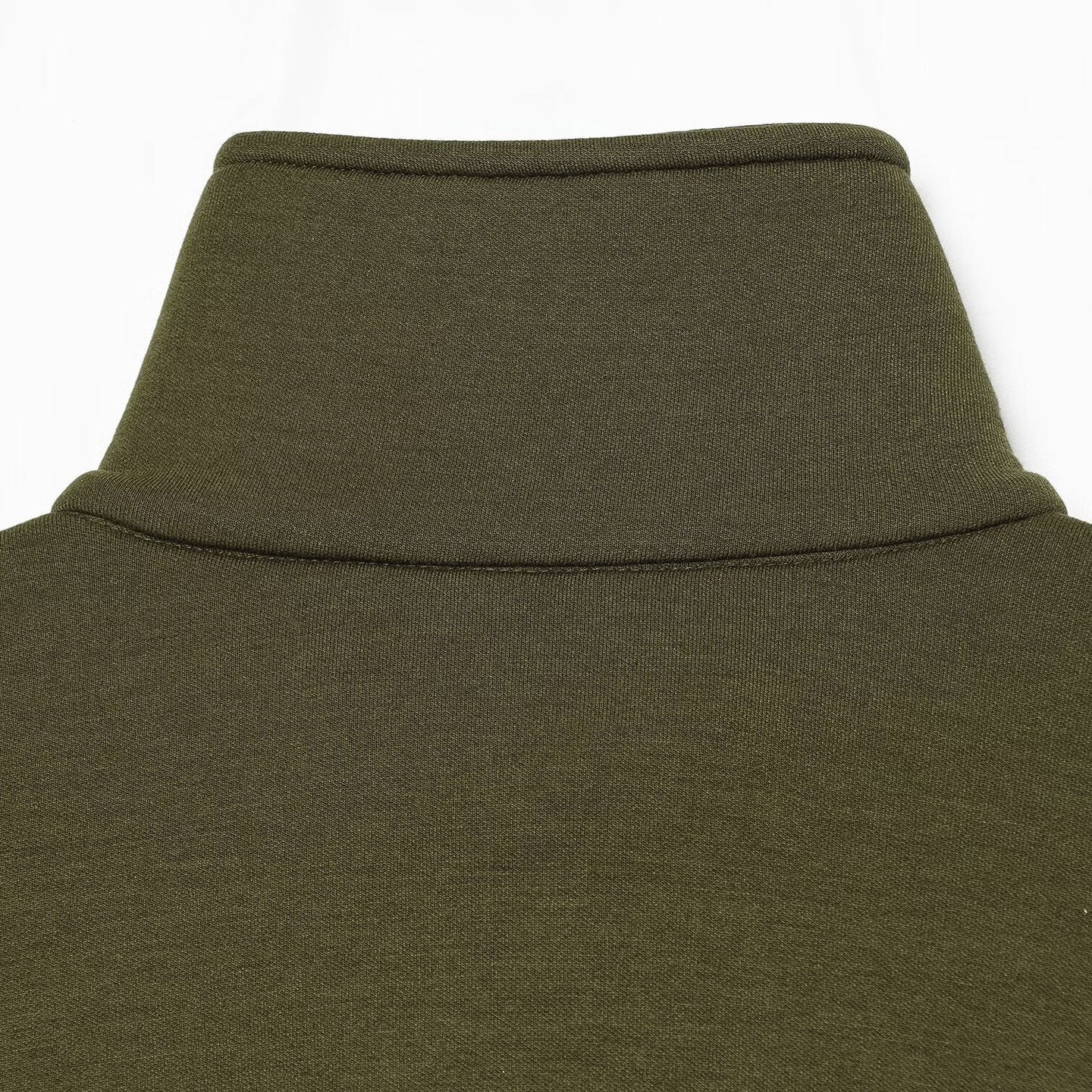 Women's Cropped Sweat Jacket with High Funnel Collar, Full Zip and Fitted Hem Chichicherry