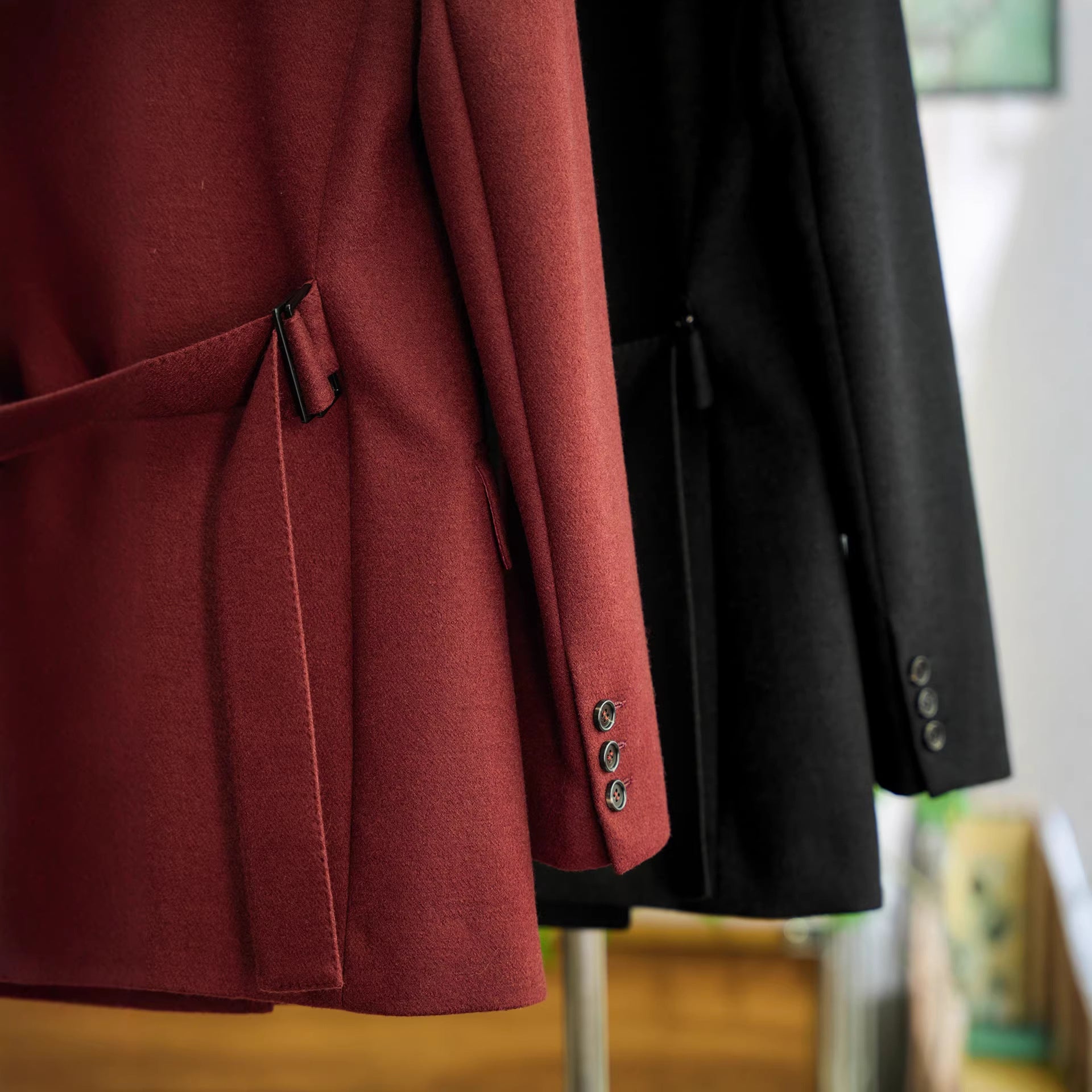 Women Designer Double-breasted Blazer Chichicherry