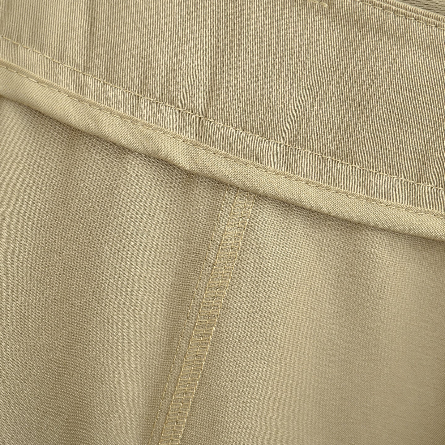 Women's A-Line Trench Skirt with Waist Belt and Decorative Button Placket Chichicherry