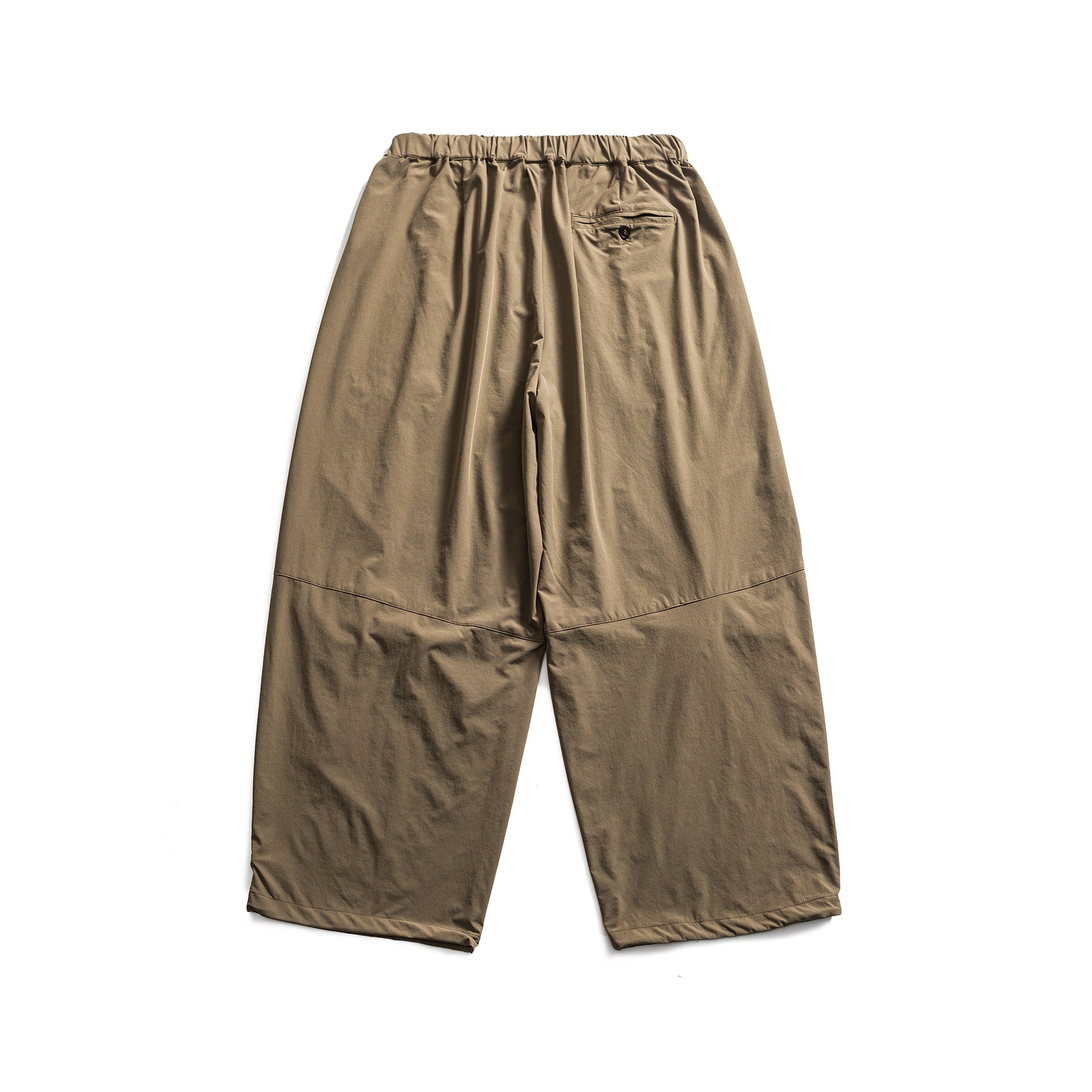 Women's Wide Cropped Cargo Culotte with Drawstring Waist and Pleat Detail