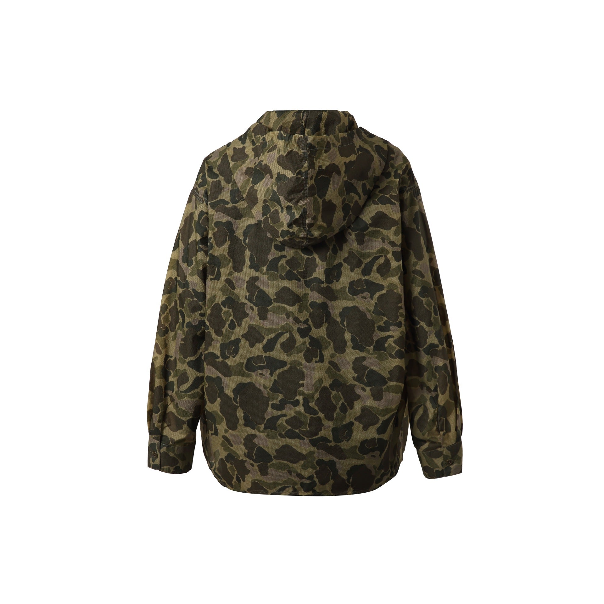 Men's Camouflage Hoodie in Oversized Utility Style Chichicherry