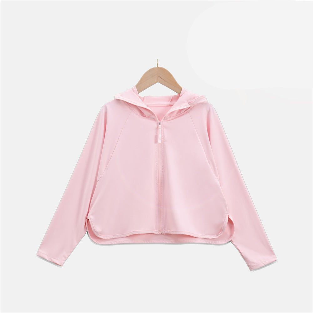 Women Lightweight and Breathable Sports Jacket with UV Protection Chichicherry