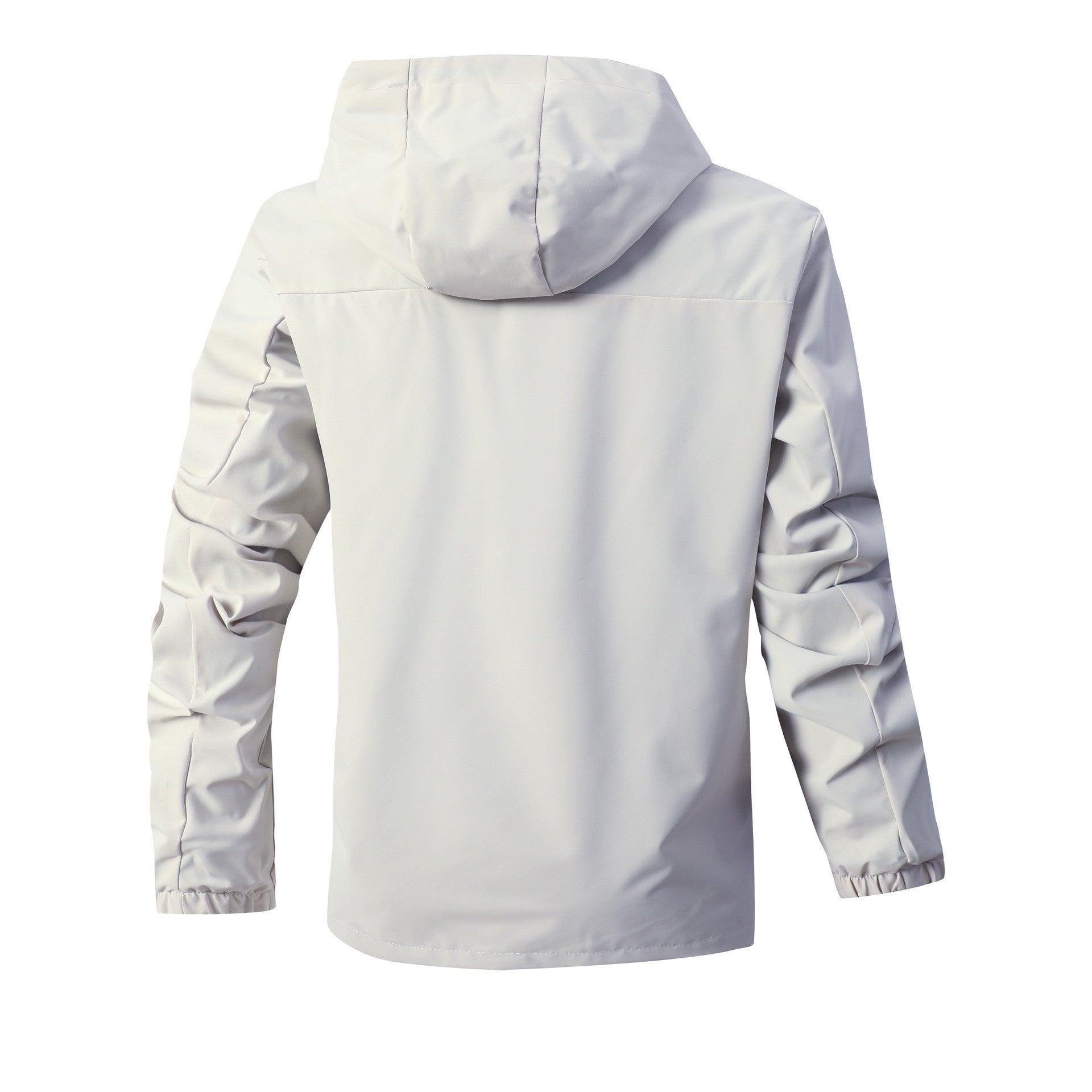 Men's Modern Urban Parka with Hood, Chest Zip and Elastic Cuffs Chichicherry