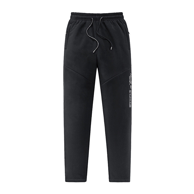 Men's Sportive Jogging Pants in Tapered Fit with Drawstring and Elastic Cuffs Chichicherry