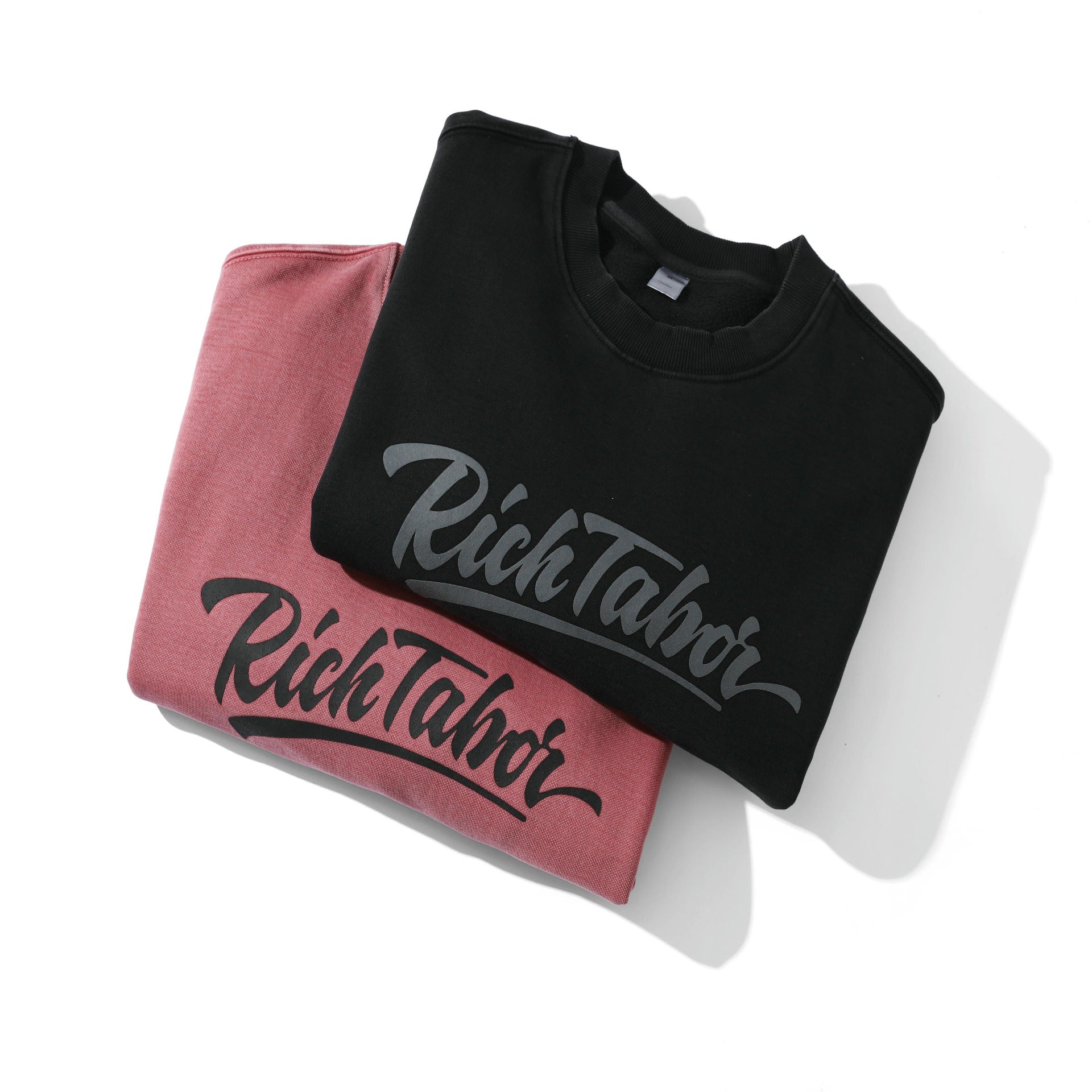 Unisex Locker cut cotton fleece sweatshirt with Script logo Chichicherry