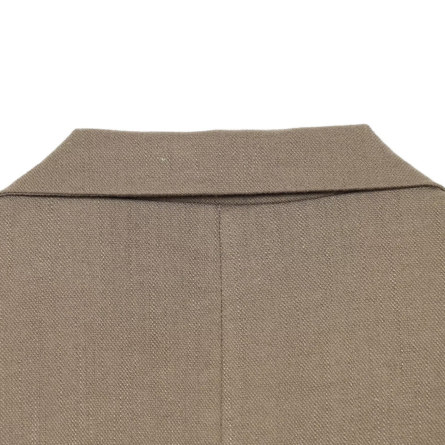 Women's Single-Breasted Business Blazer with Patch Pockets and Lapel Collar Chichicherry