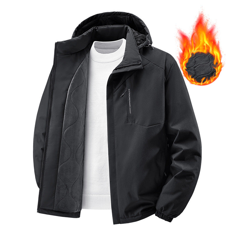 Women's insulated thermal winter jacket with hood and soft fleece lining Chichicherry