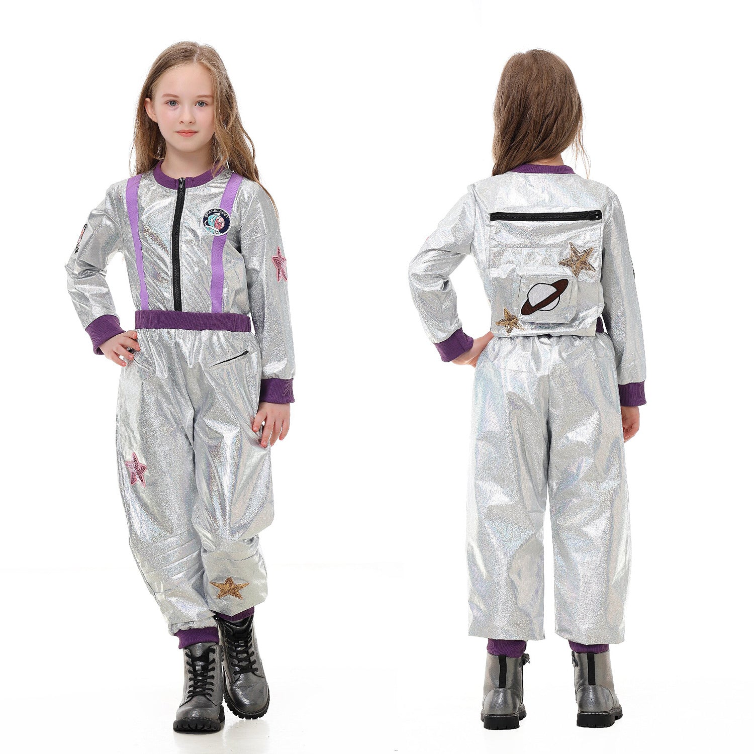 Boys' spacesuit with shimmering details Chichicherry