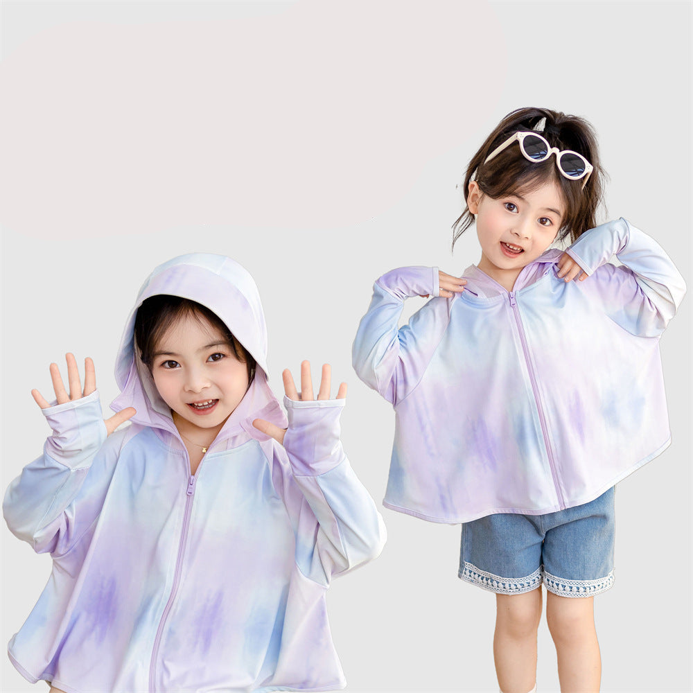 Ladies UV protection jacket with hood and soft material Chichicherry